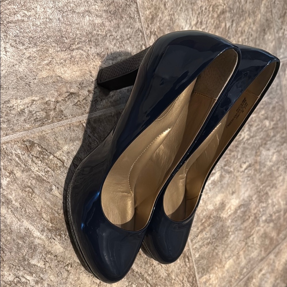 Me Too Blue Stiletto Heels